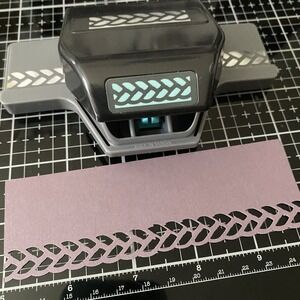 EK Success BRAIDED ROPE BORDER Paper Punch Edge Nautical Scrapbooking